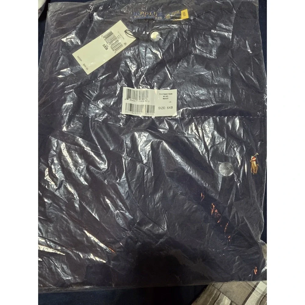 Polo Ralph Lauren Men's Navy Blue Crew Neck Pony T-Shirt Men's Size 5XB NWT